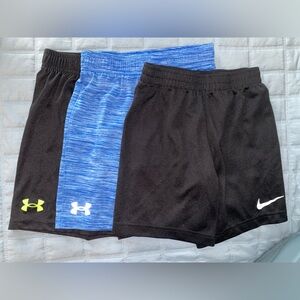 Under Armour and Nike Athletic Shorts Set